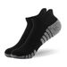 3pairs Thickened Towel Bottom Running Mesh Boat Non-slip Breathable Sports Low Cut Men's Socks Women's Socks_desvips.com