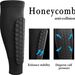 Honeycomb Calf Socks Men's Shin Guards Football Anti Collision Anti Slip Protection Fixed Equipment Shin Guards Professional Badminton_desvips.com