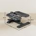 Mini Stepper Fitness Disque De Torsion De La Taille 2 En 1 Écran LCD, Hauteur Réglable, 100 Kg, 42 X 34 X 22 Cm, Noir_desvips.com