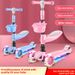 New Children's 3-in-1 90% Off Fold Baby Flashing Scooter Can Sit And Ride Dropshipping_desvips.com