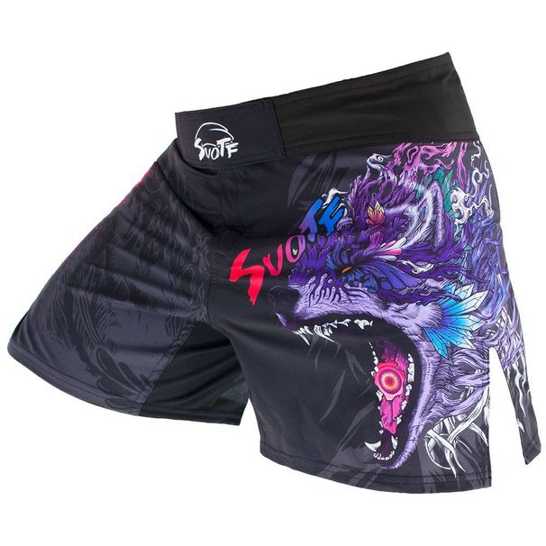 SUOTF Adult Men's Fighting Shorts MMA Mixed Sanda Boxing Martial Arts Fitness Sports One Piece Dropshipping_desvips.com