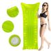 Led Light-Up Inflatable Lounge Float - Pearl Glow Floating Bed For Adults (Single Person Battery Powered)_desvips.com