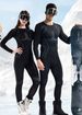 Thermal Ski Base Layer Set – Moisture-Wicking Compression Tights & Top For Men & Women | Quick-Dry Winter Sports Underwear_desvips.com