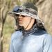 Large Brim Sun Hat Outdoor Leisure Fan Hat Solar Strong Wind USB Rechargeable Mountaineering Hiking Summer Hat_desvips.com