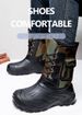 Cotton Shoes Men's New Winter Velvet Thickened High Tube Snow Boots Waterproof And Non-slip Cotton Boots_desvips.com