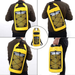 Outdoor Cross Border Dry Rafting Bag Waterproof Bucket Bag Camping Beach Swimming PVC Reflective Waterproof Bag_desvips.com