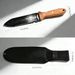 Hori Hori Garden Knife With 7-inch Stainless Steel Blade, Heavy Duty Gardening Tool, Full-Tang Wooden Handle With Hanging Hole And Oxford Sheath For W_desvips.com