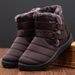 Ski Boots Large Size Women's Shoes Cotton Shoes 36 43 Snow Boots Women's Plus Velvet Warm Cotton Shoes Waterproof Snow Boots_desvips.com