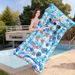 Pool & Accessories Maple Leaf Inflatable Floating Lounger Giant Flower Shaped Pool Float With Backrest Pillow For Adults_desvips.com