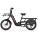 LANKELEISI Wombat-1 Cargo Electric Bicycle, 1000W, 20AH Battery, 7 Speeds, 20*3.0 Tires_desvips.com