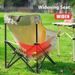 Camping Picnic Art Sketching Chair Portable Lightweight Fishing Stool Outdoor Moon Recliner Folding Bed_desvips.com