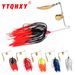Bearded Man Composite Sequin Lure Rotating Freshwater Sea Fishing Perch Lure 8.2g/10g_desvips.com