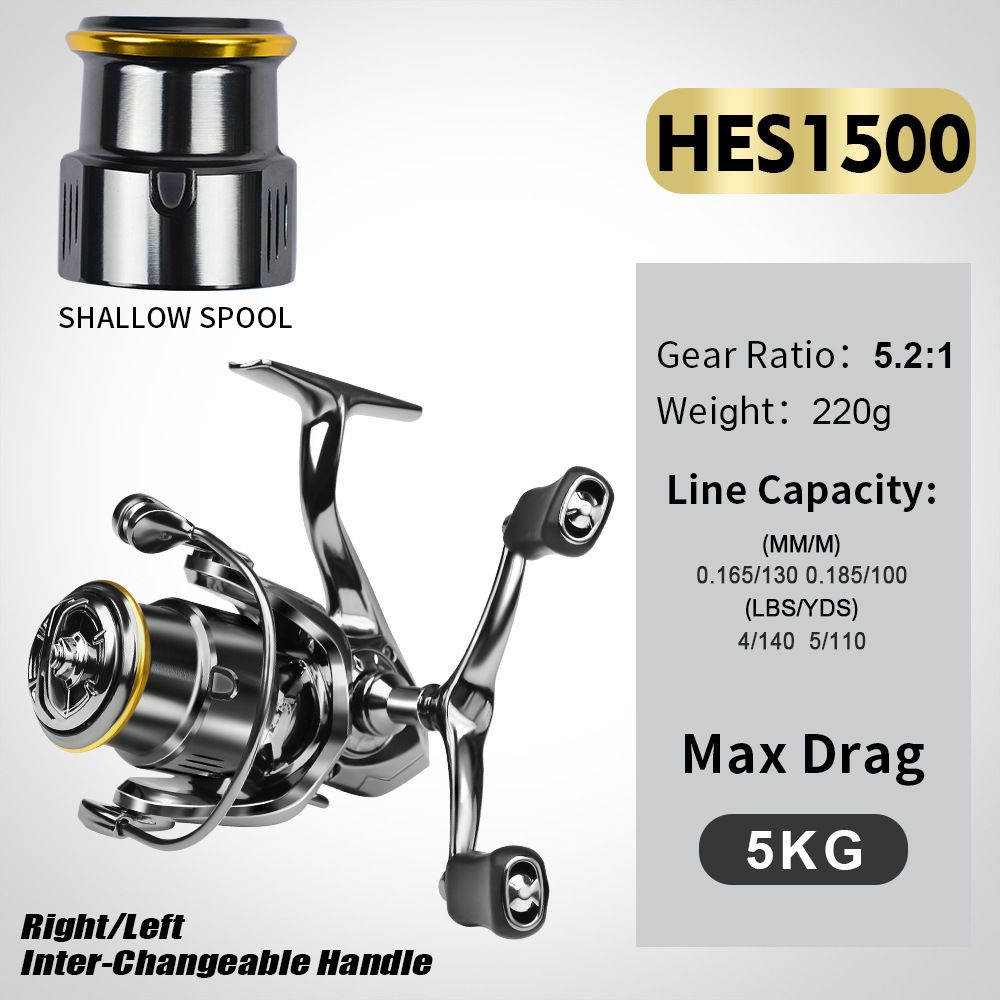 Double Crank Arm Metal Spinning Slant Mouth Shallow Cup Lure Micro Long Casting Raft Fishing Line Reel_desvips.com