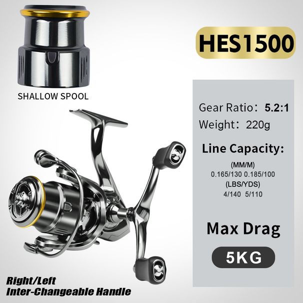 Double Crank Arm Metal Spinning Slant Mouth Shallow Cup Lure Micro Long Casting Raft Fishing Line Reel_desvips.com