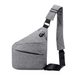 Cross-border Foreign Trade Gun Bag Shoulder Bag Men's Casual Sports Checkered Chest Bag_desvips.com