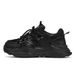 Men's 2025 New Summer Mesh Breathable Gray Dad Student Thick Sole Height Increasing Sports Casual Running Shoes_desvips.com