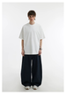 280g Heavy Cotton Crew Neck Black And White Solid Color Short Sleeve Men's And Women's T-shirt Couple Base Shirt_desvips.com