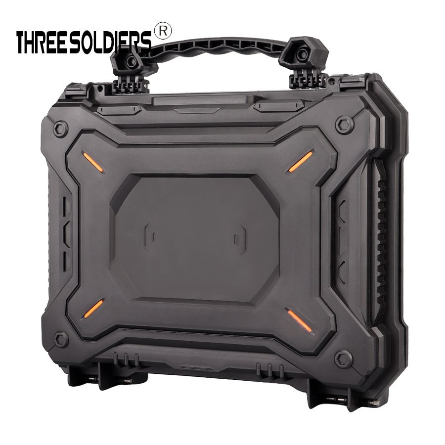 Three Soldiers Tactical Gear Storage Box - Lightweight & Durable Plastic Tool Organizer For Equipment, Fragile Items & Multipurpose Use_desvips.com