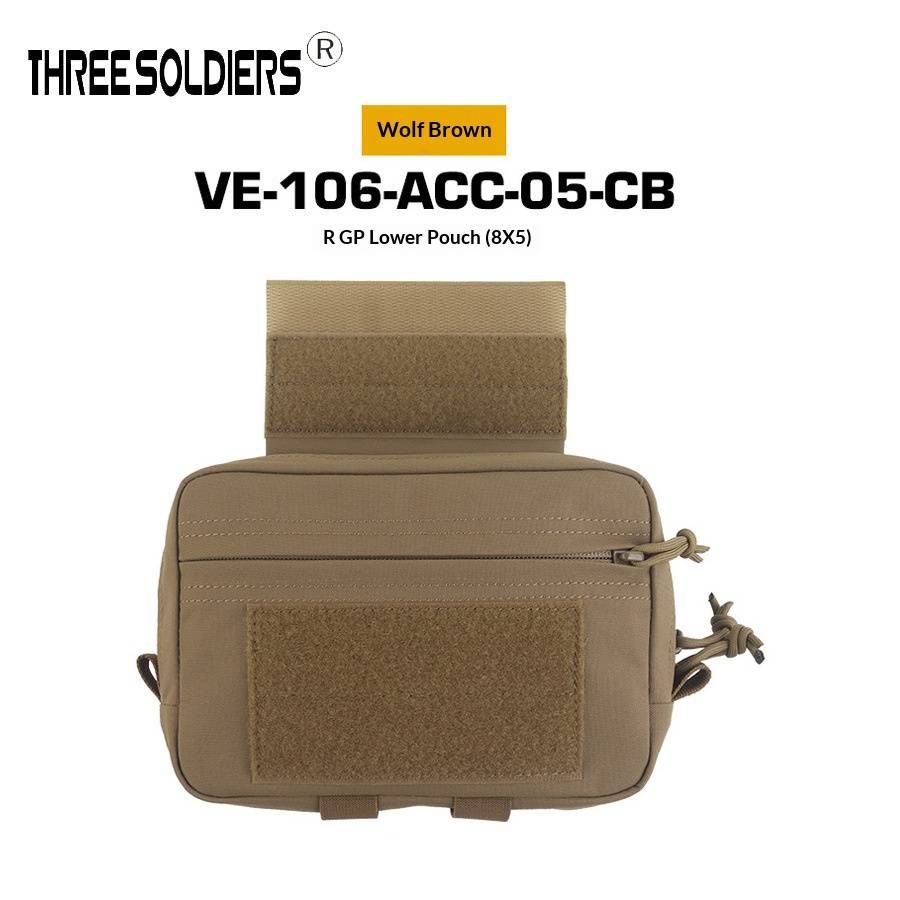 Tactical Chest Rig & Waist Pack – Modular MOLLE-Compatible Front Carry Pouch For Outdoor, Airsoft & Survival Gear_desvips.com