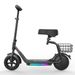 iScooter IK7 2-in-1 Kids E-Scooter With Removable Seat & Basket_desvips.com