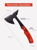 Outdoor Camping Tactical Axe Survival Fire Axe Mini Hammer Ice Breaking Cone Multifunctional Woodworking Axes Hand Tool_desvips.com