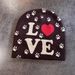 Love Series Letter Jacquard Beanie Women, Stylish Winter Warm Knitted Hat For Men And Women_desvips.com