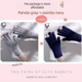 and Cold-Proof Winter Women Cute Warm Plush Thickened Riding Cycling Student Five-Finger Gloves High Appearance_desvips.com