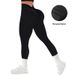 High Waist Seamless Yoga For Women, Slim Fit Quick-Dry Sports Leggings, Butt-Lifting Long Ribbed Fitness Pants_desvips.com