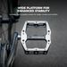 ROCKBROS Aluminum Bike Pedals 11×10cm Platform Trekking & Downhill Flat Pedals_desvips.com