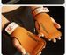 Three-layer Cowhide Deadlift Belt Deadlift Fitness Gloves Horizontal Bar Pull-up Wristband Wrist Grip Strap_desvips.com