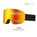 Magnetic Flip-Up Ski Goggles With Double Lens – Anti-Fog, Windproof & UV Protection For Outdoor Sports & Snowboarding_desvips.com