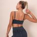 Women's Seamless Sports Bra Hollow Braid Fitness Sling Underwear Yoga Clothes Sports Vest Women_desvips.com