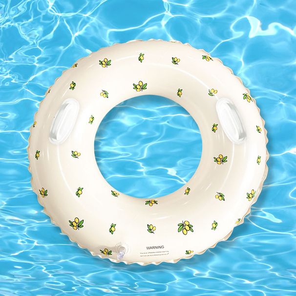 Vintage Olive Green Swim Ring - Thickened Arm Float For Adults (Retro Design Heavy-Duty PVC Non-Slip Grip Max 220lbs)_desvips.com