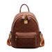 Commuter/College Style PU Backpack For Women, Versatile Student Backpack, Super Popular, Large Capacity_desvips.com