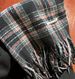 Scarf For Women Autumn Winter 2025 New Checkered Warmer High-end Neck Protection Korean Style Versatile Warm Shawl_desvips.com