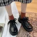 Japanese School Uniform Shoes Jk Student Women Kawaii Lolita Soft Round Toe Lolita Platform Mary Jane Shoes 240627_desvips.com