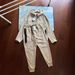 Spring Autumn New Sports Suit Men's Knitted Casual Hooded Cardigan 922 Jacket And 002 Sweatpants_desvips.com