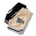Basketball Short Summer Fashion Sports Shorts For Outer Wear High Street Hip Hop Letter Embroidery Wide Leg Sports Pants Shorts_desvips.com