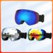 Vision 2025 New Outdoor Ski Gear Frameless Unisex Goggles Anti-Fog Double Layer_desvips.com