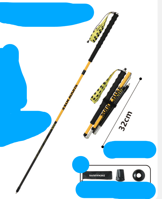 Carbon Fiber Trekking Walking Sticks, Cross-country Running Poles, Outdoor Mountaineering And Hiking Professional_desvips.com