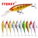 Hot Style 11cm/9.5g Plastic Simulation Fish Bait Long Tongue Minnow Lure Colorful Bait Fishing Gear_desvips.com