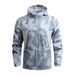 Men's Spring And Autumn Mountaineering Coat Thin Casual Quick Drying Windbreaker Outdoor Sports Hooded Jacket_desvips.com