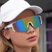 Cycling Goggles Colorful Outdoor Women's One-piece Windproof Ski Sports Sun Protection Sunglasses Men_desvips.com