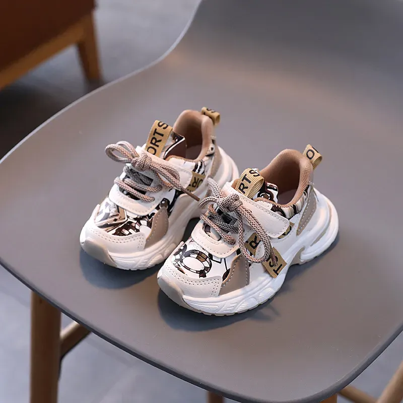 Kids Shoes for Boys and Girls Children Comfortable Funny Graphic Printed Sneakers Littlesprouts Non-slip School Casual_desvips.com