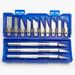 13pcs Aluminum Alloy Carving Knife Tool Set-Ldeal For Paper-cutHandcraft, And Model Making!_desvips.com