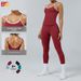 Women's Color Block Backless Bodycon Yoga Suit Quick Drying Outerwear For Running Sports Fitness And Yoga_desvips.com