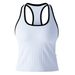 Quick Drying Breathable Ribbed Knit Sleeveless U Neck Vest Top for Yoga Running And Fitness Tight Fitting_desvips.com
