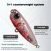 4.5cm 3.2g Microscopic Objects Floating Pencil Word Dog Zigzag Swimming Style Fishing Lures Ultra-long Throwing Hard Bait_desvips.com