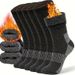 Warmth Velvet Hiking Round Neck Winter Boot Socks Pack Of 3 Pairs Men And Women_desvips.com