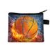 New Football Kids Coin Purse Student Portable Card Case Coin Key Storage Bag Polyester Clutch_desvips.com